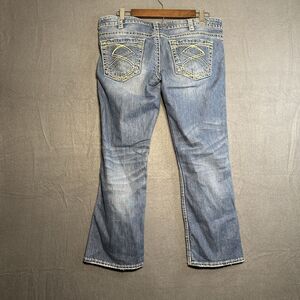 Silver Jeans Frances Capri Denim Jeans Size W32